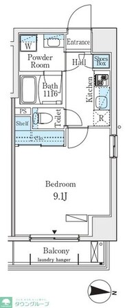 プライマル江東住吉の物件間取画像